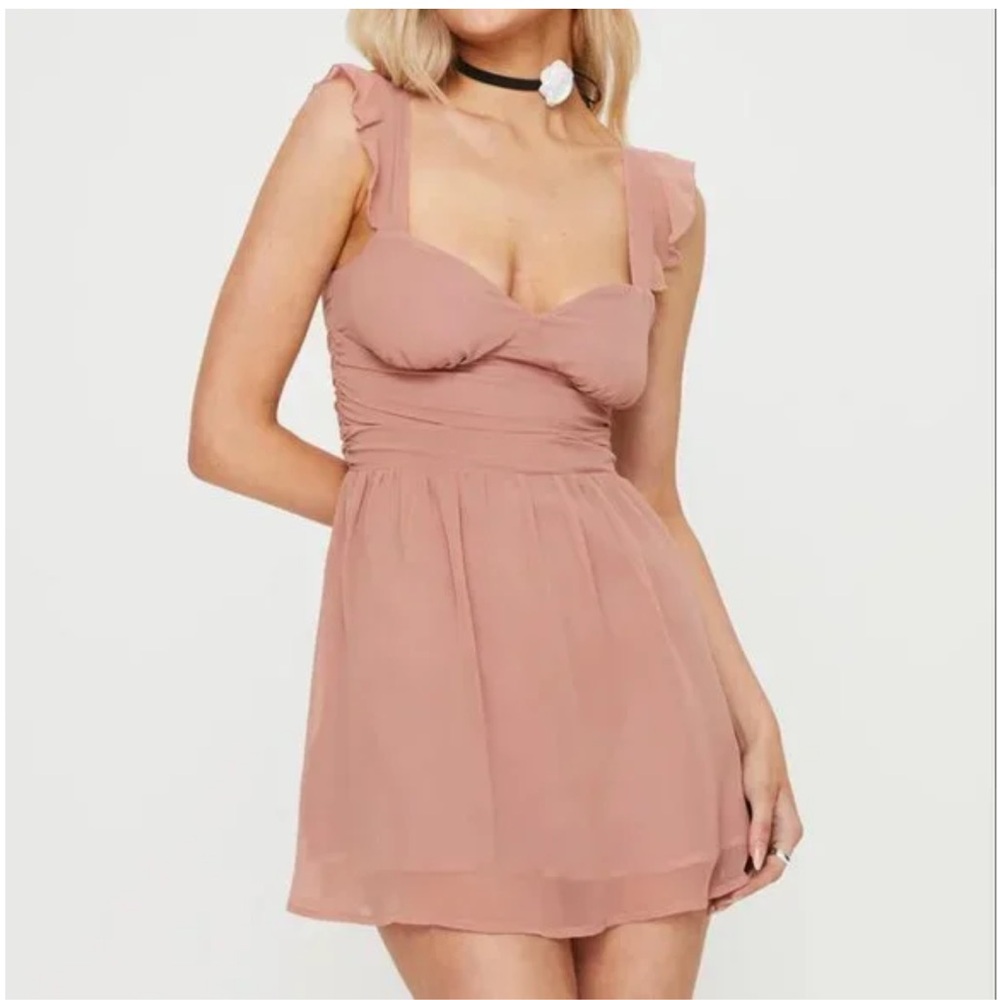Princess Polly Blush Mini Dress